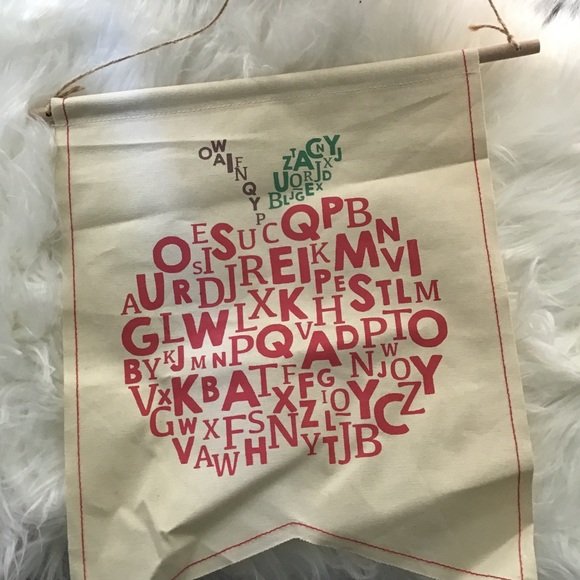 Apple 🍎 Teacher ABCs Wall Hanging Decor - Picture 3 of 4